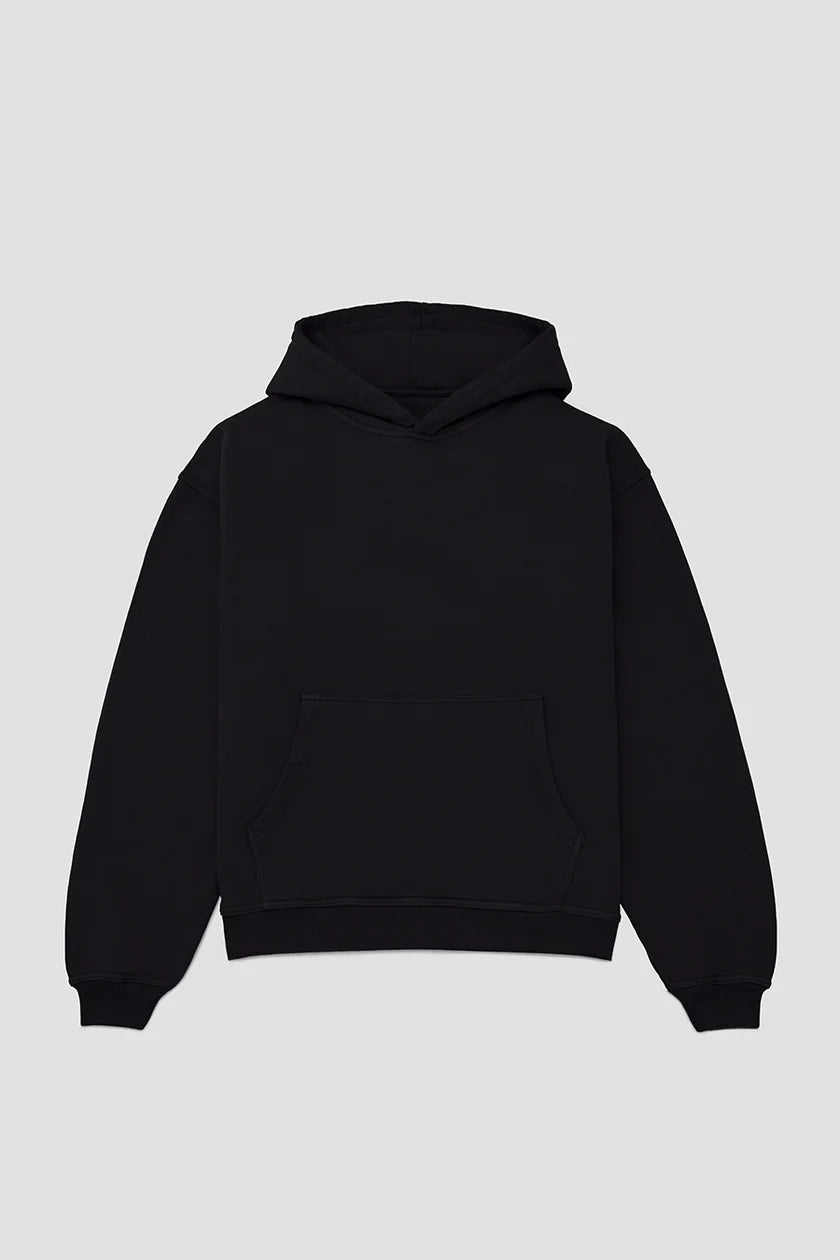 ARCHV Hoodie Core 01 in Black, front view